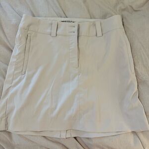 Nike Golf White Dri-FIT Skort